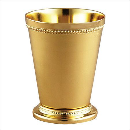 Mint Julep Cup Gold Finish