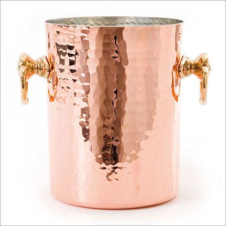 Antique Copper Ice Bucket