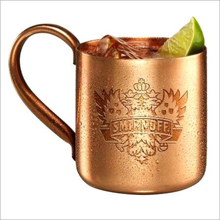 Custom engraved copper Moscow Mule Mug