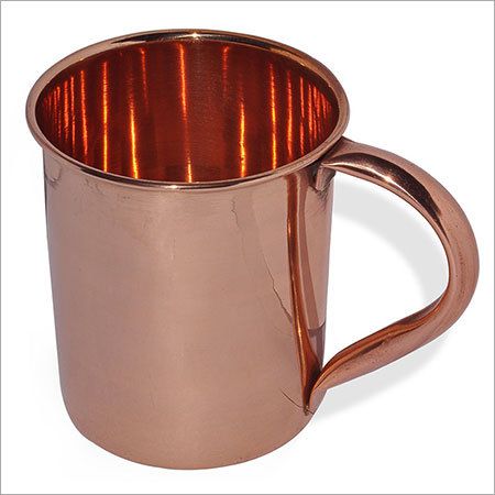 Solid Copper Moscow Mule Mugs