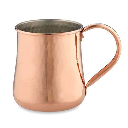 Hammered Copper Belly Mule Mug