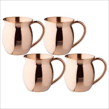 Moscow Mule Solid 100 % Pure Copper Unlined Mug
