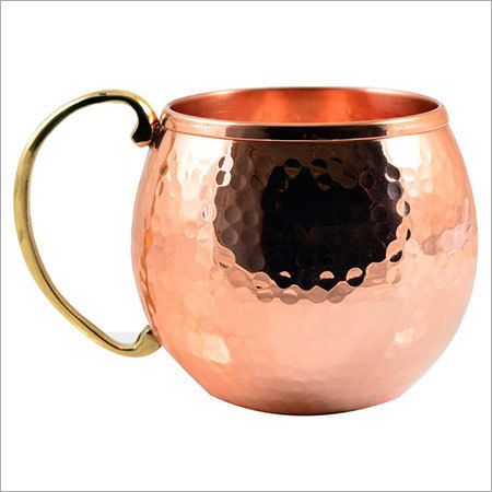 Premium 100% Solid Copper Moscow Mule Mug