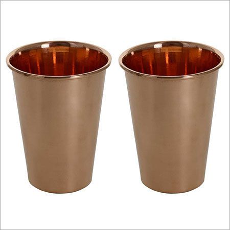 Drinkware Tumbler Glasses For Ayurveda Healing Copper