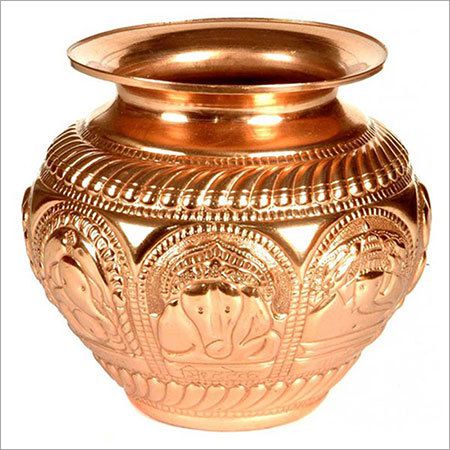 Decorative Copper Pooja Kalash