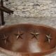 Bathrooms Hand Hammered Pure Copper Vanity Sink for Countertop with design