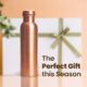 Pure Copper Water Bottle for Drinking Water,1000 ml Smooth Finish