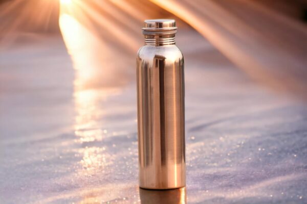 Pure Copper Water Bottle for Drinking Water,1000 ml Smooth Finish
