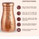 Pure Copper Handmade Hammered Copper Carafe Pitcher