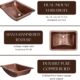 Drop in Bar Sinks or Under-mount, Deep Single Rectangular Bowl