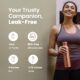 Pure Copper Water Bottle for Drinking Water,1000 ml Smooth Finish