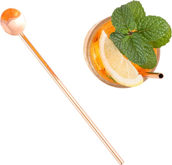 71U47V1txnL._AC_SL1500_ Pure Copper Drinking Straws Spoon