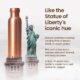 Pure Copper Water Bottle for Drinking Water,1000 ml Smooth Finish