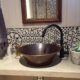 Hand Hammered Pure Copper Sinks