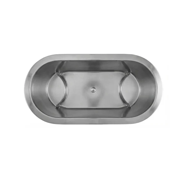 Japanese Soaking Style Stainless Steel Bathtub
