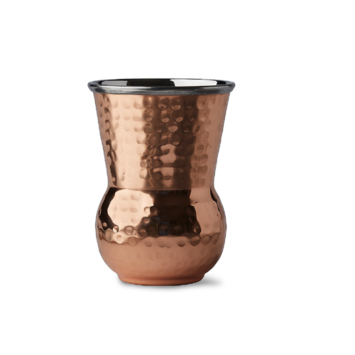 Moroccan Copper Hammered Tumblers 14oz / 400ml