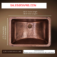 Drop in Bar Sinks or Under-mount, Deep Single Rectangular Bowl