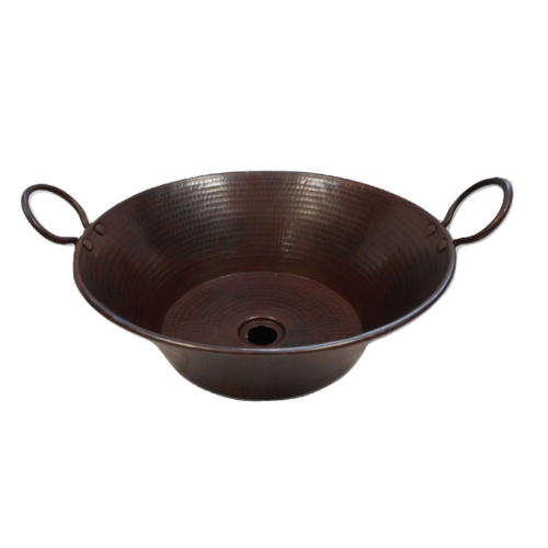 Hand Hammered Pure Copper Sinks