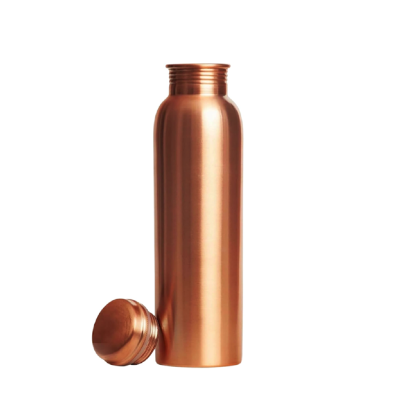 Pure Copper Water Bottle for Drinking Water,1000 ml Smooth Finish