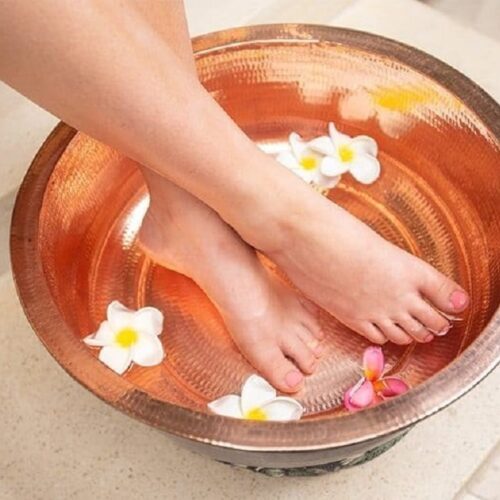 Pure Copper Pedicure Bowls