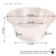 Round Copper Bathtub Shining Copper Finish