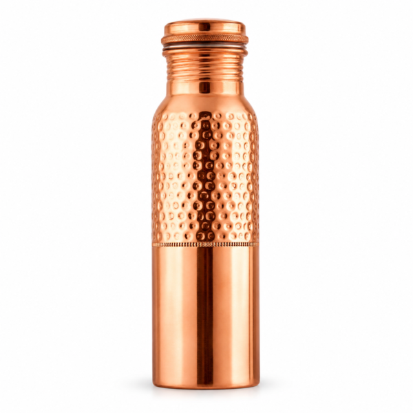 Pure Copper Water Bottle, Handmade Copper drink ware