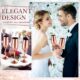 10a Copper Plated Stainless Steel Wine/Flutes Glasses