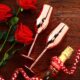 12a Copper Plated Stainless Steel Wine/Flutes Glasses