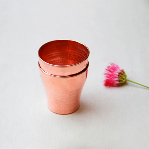 Copper Hammered Tumbler