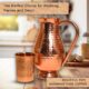 Pure Copper Hammered Jug Copper Pitcher