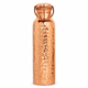 Pure Copper Water Bottle, Handmade Copper drink ware with handle cap