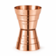 Double Sided Peg Maker | Copper Jigger I Multi-Level Cup I Cocktail Jigger | Multiple Capacities Marked one Tool
