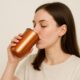 Hand Crafted Copper Tumbler | Pure Copper Water Mug | 300 Ml Water Hold for Ayurvedic Health Benefits