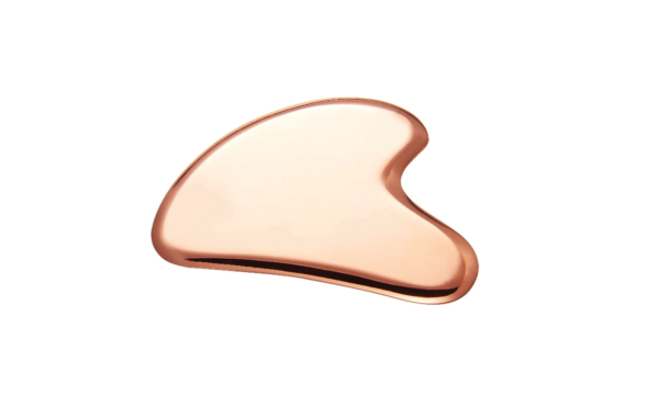 Gua Sha Tool Pure Copper Scraping Facial Massager Guasha Board for Neck and Face