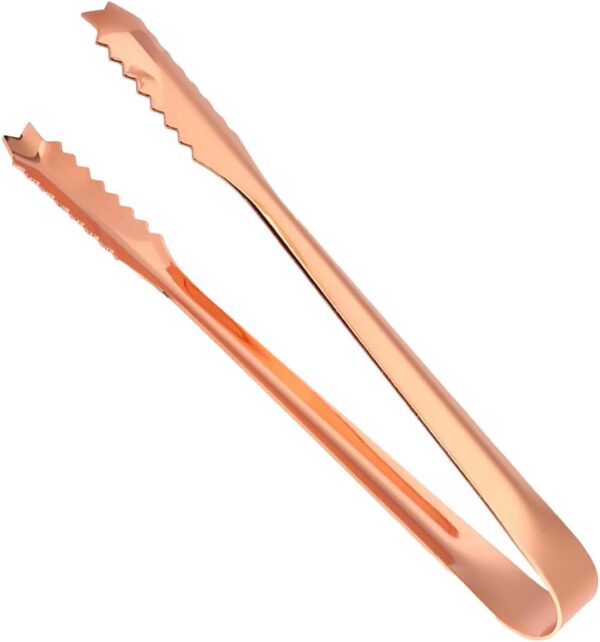 Ice Tong Catcher for Ice Bucket, Food with Serrated Tip For Home Party Bar Restaurant Use