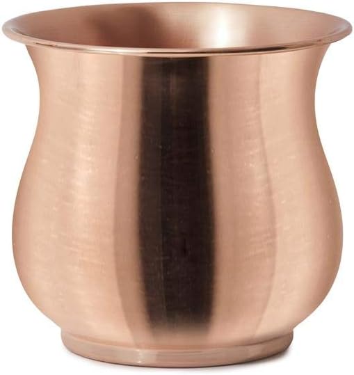 Living Copper Plated Flower Vase