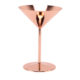 Copper Plated Stainless Steel Martini Glasses