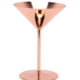 Copper Plated Stainless Steel Martini Glasses