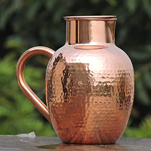 Pure Copper Hammered Jug Copper Pitcher