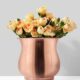 Living Copper Plated Flower Vase