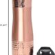 Copper Water Bottle, Hand Hammered Ayurvedic Flip Sipper, Leakproof 1000ML