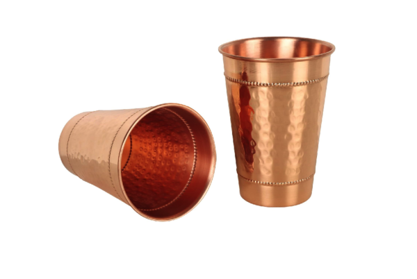 Copper Water Drinking Glasses