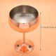 61+K9h3-jML._AC_SX679_ Copper Plated Champagne Glasses Stainless Steel Vintage Cocktail Glass Wine Goblet