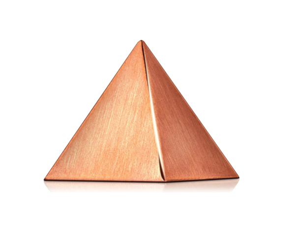 Solid Copper Pyramid
