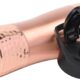 Copper Water Bottle, Hand Hammered Ayurvedic Flip Sipper, Leakproof 1000ML