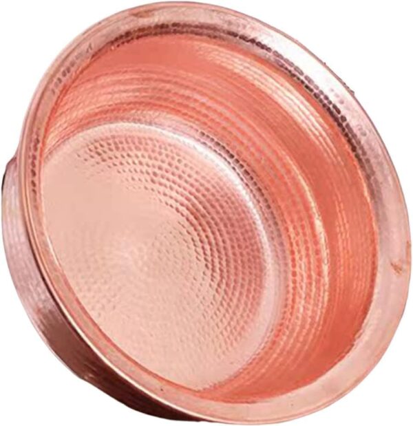 Hammered Copper Pedicure Bowl Powder