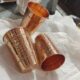 Copper Water Drinking Glasses