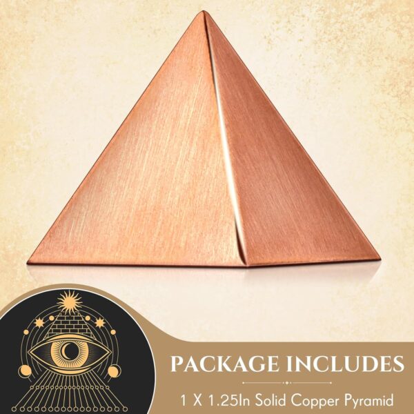 Solid Copper Pyramid