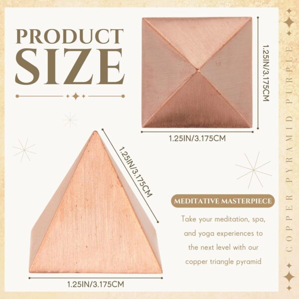 Solid Copper Pyramid