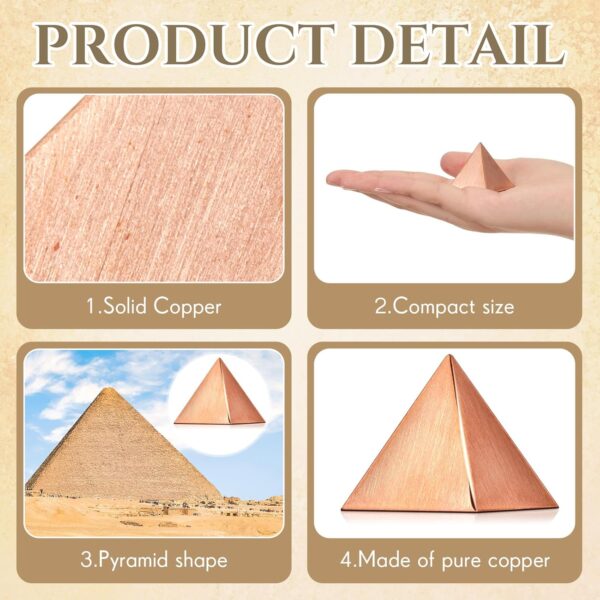 Solid Copper Pyramid